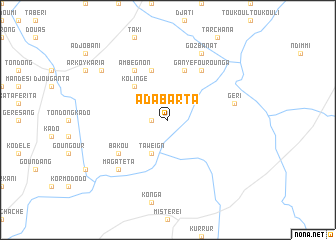 map of Adabarta