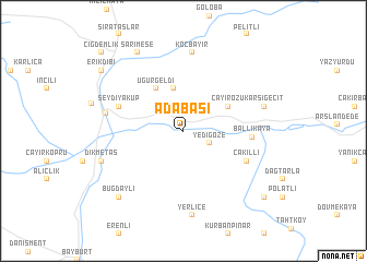 map of Adabaşı