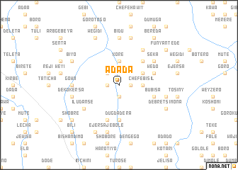 map of Ādada