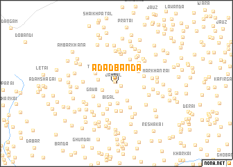 map of Adād Bānda