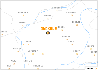 map of Adakale