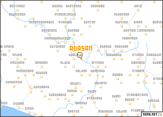 map of Adasan