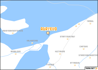 map of Adayevo