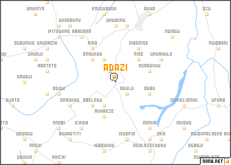 map of Adazi