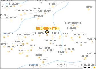 map of Aḑ Ḑabāwīyah