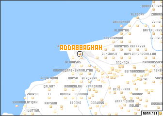 map of Ad Dabbāghah