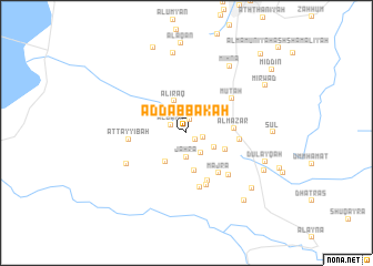 map of Ad Dabbākah