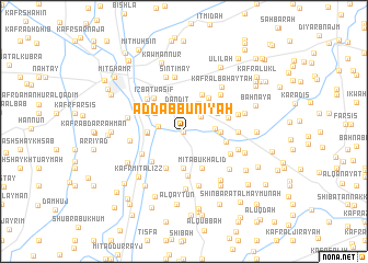 map of Ad Dabbūnīyah