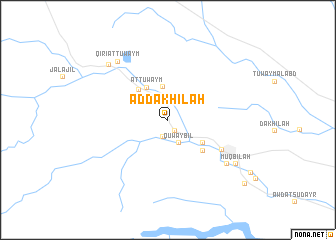 map of Ad Dākhilah