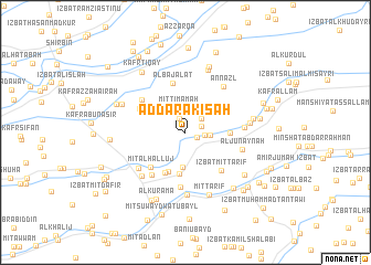 map of Ad Darākisah