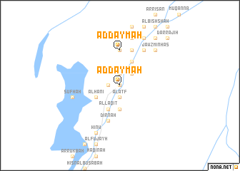 map of Ad Daymah