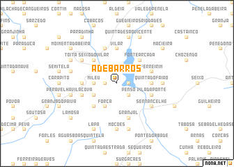 map of A de Barros
