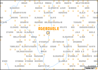 map of Adebowale