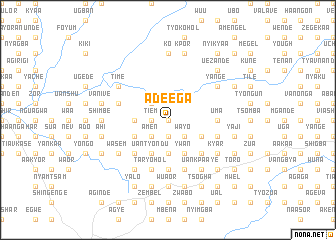 map of Adeega