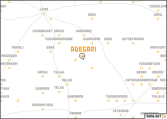 map of Adegari