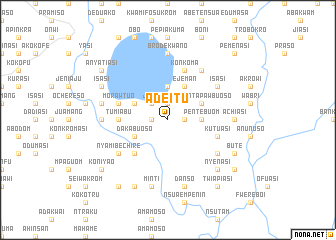 map of Adeitu