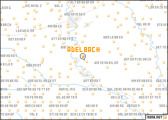 map of Adelbach