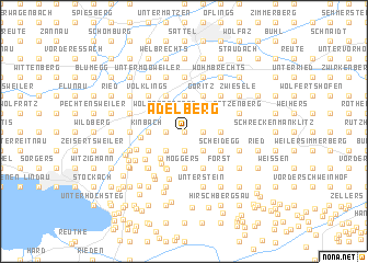 map of Adelberg