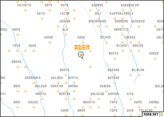 map of Ādem