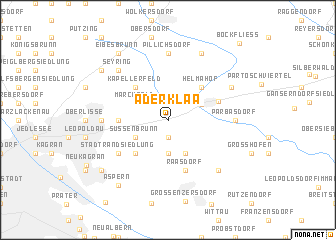 map of Aderklaa