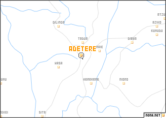 map of Adetere