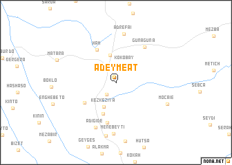 map of Ādey Me‘at