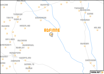 map of Ad Finne