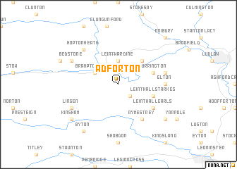 map of Adforton