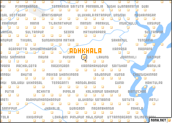 map of Ādhkhala