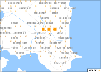 map of Adhrianí