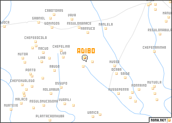 map of Adibo