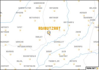 map of Adi Butzaat