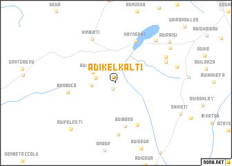 map of Ādī Kelkaltī