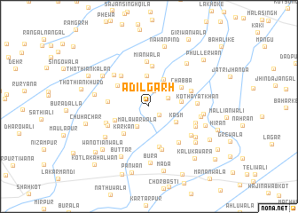 map of Adilgarh