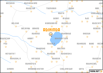 map of Ādī Mīnda