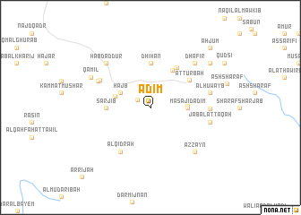 map of Adīm