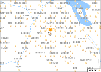 map of Adir