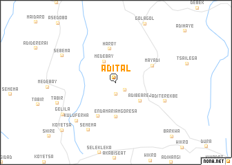 map of Adital