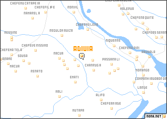 map of Adiuia