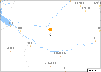 map of Adi