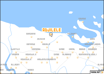 map of Adjilélé