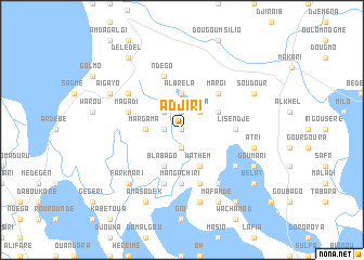 map of Adjiri