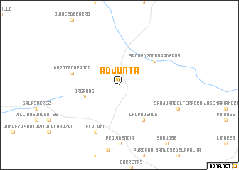 map of Adjunta