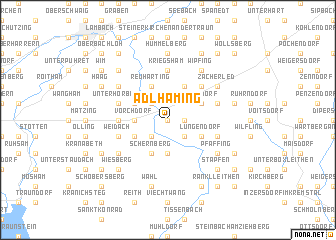 map of Adlhaming