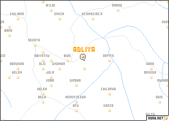 map of Ādlīya