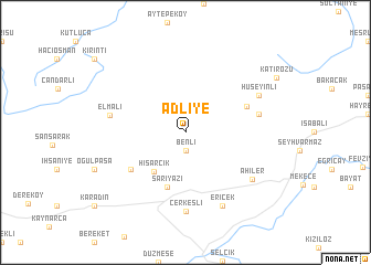 map of Adliye