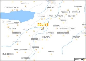 map of Adliye
