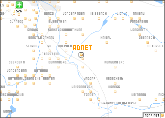 map of Adnet