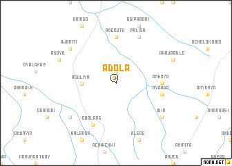 map of Adola