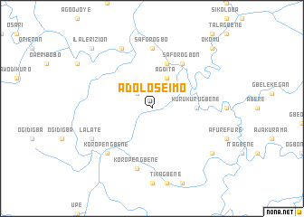 map of Adoloseimo